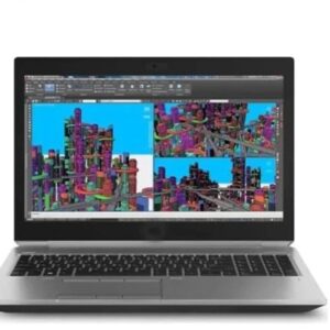 HP ZBook 15 G6 – Intel® Core i7-9750H, 16GB DDR4 RAM, 512GB SSD (NVMe), NVIDIA Quadro T1000 4GB, 15.6” Full HD Display